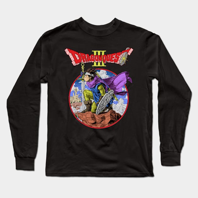 DQ III - Vintage Long Sleeve T-Shirt by Akumacore